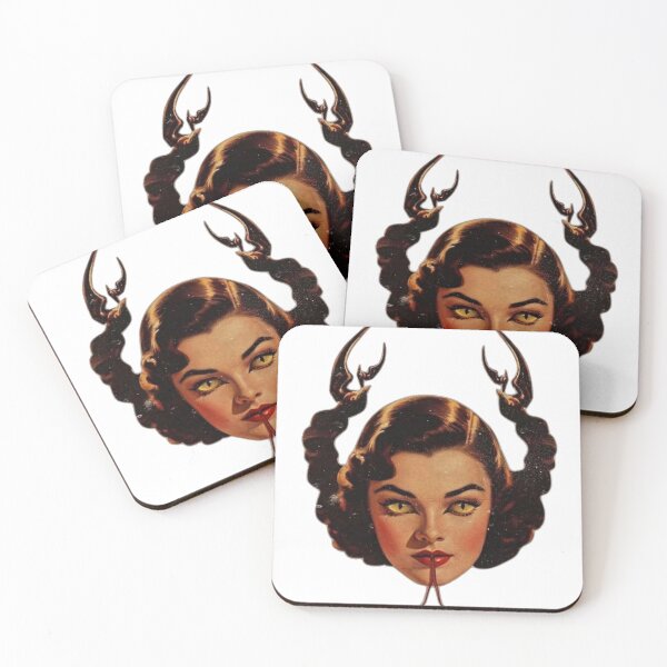 Item preview, Serpent Whisper – Vintage Femme Fatale designed and sold by sassafrastradingco.
