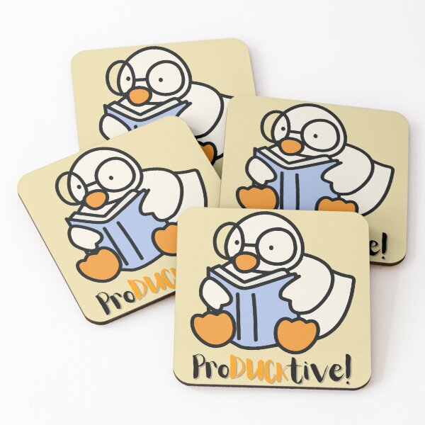Item preview, ProDUCKtive! designed and sold by Moore & Moore Creations.