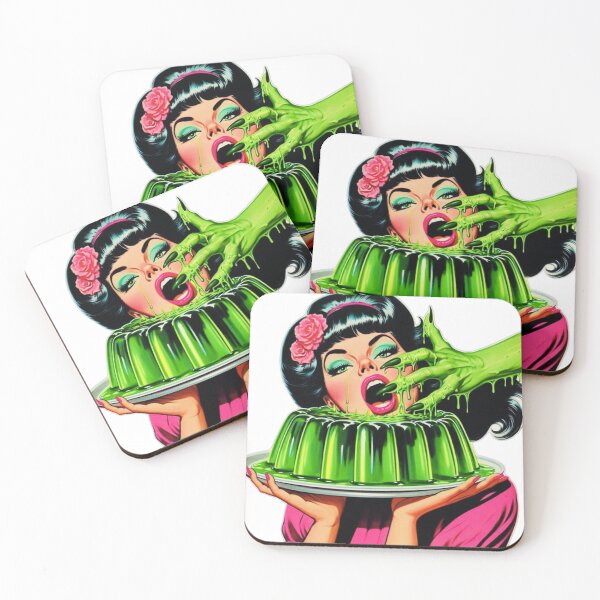 Item preview, Toxic Treat – Retro Horror Jello Girl designed and sold by sassafrastradingco.
