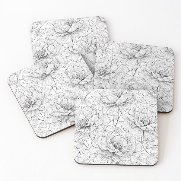 Item preview, Flourish Stripped Peony Petals Seamless Pattern designed and sold by scicilysimonee.