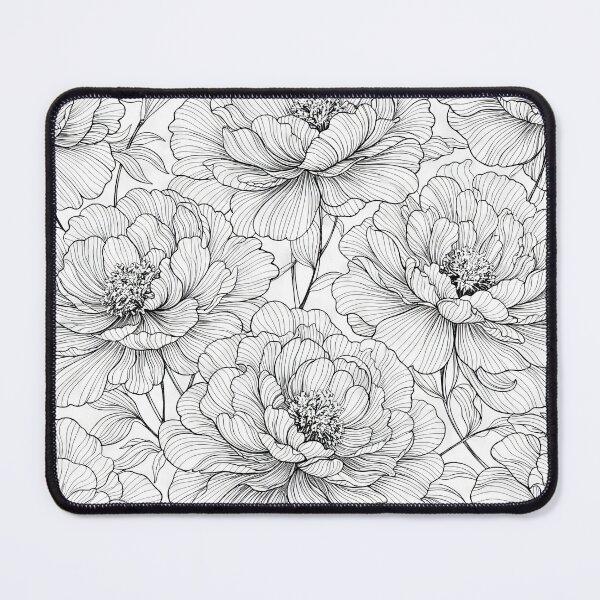 Item preview, Flourish Stripped Peony Petals Seamless Pattern designed and sold by scicilysimonee.