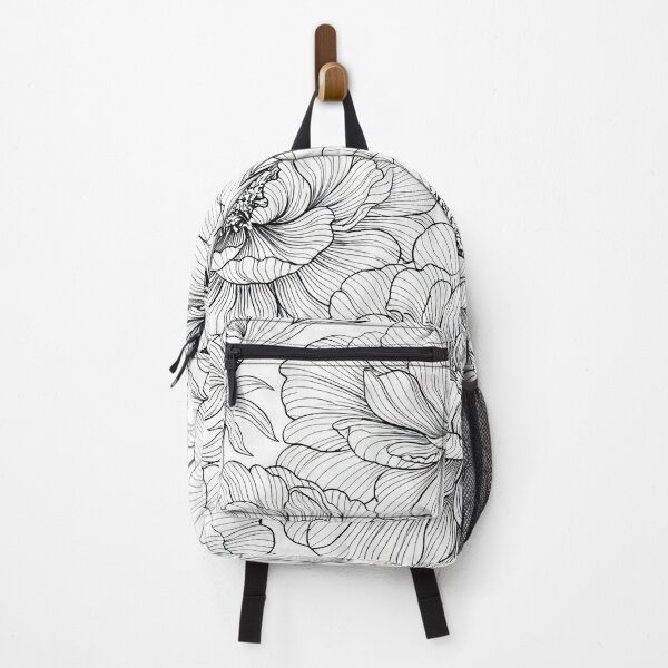 Item preview, Flourish Stripped Peony Petals Seamless Pattern designed and sold by scicilysimonee.