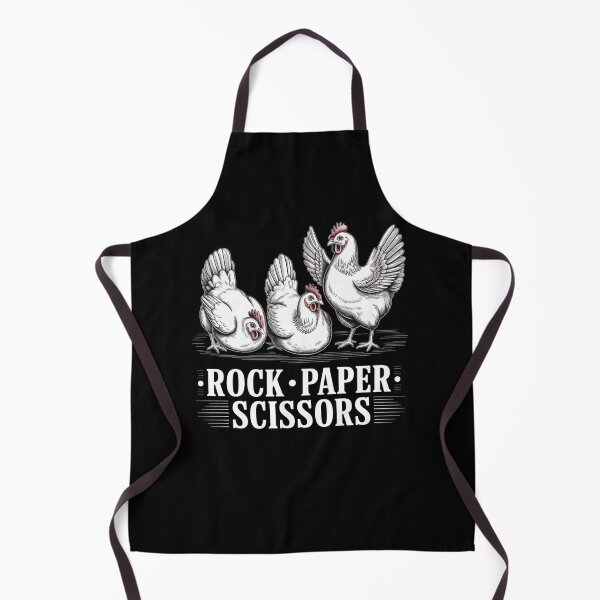 Item preview, Funny Chicken Rock Paper Scissors Chicken Lovers Farmers designed and sold by ZACK ART.