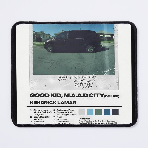 Item preview, Good Kid M.A.A.D City By Kendrick Lamar Album  designed and sold by MartinaStore.