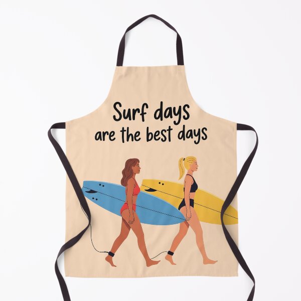 Item preview, Surf Days Are the Best Days – Two Surfer Girls Walking Together designed and sold by Sea Gem.