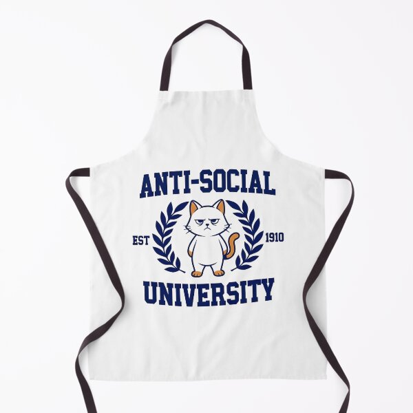 Item preview, Antisocial University Grumpy Cat designed and sold by TinyTyrantCo.