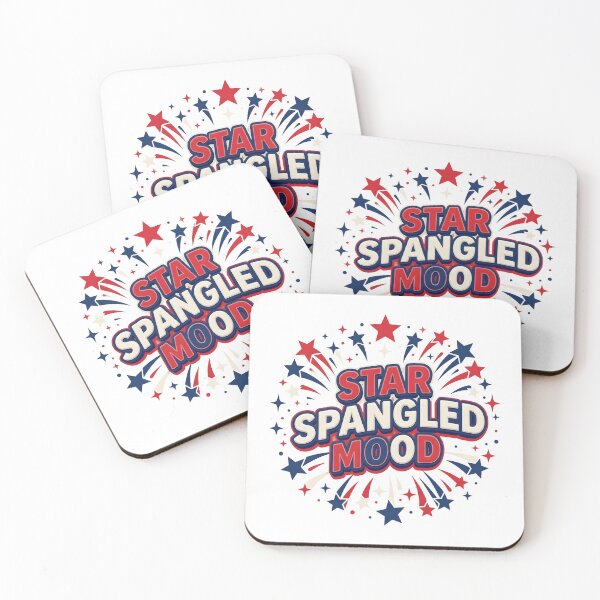Item preview, Star Spangled Mood – Trendy July 4th Aesthetic Design designed and sold by relso.
