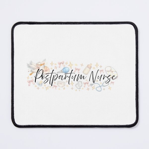 Item preview, Cute Postpartum Nurse Coquette Collage designed and sold by 2ndOrderDesigns.