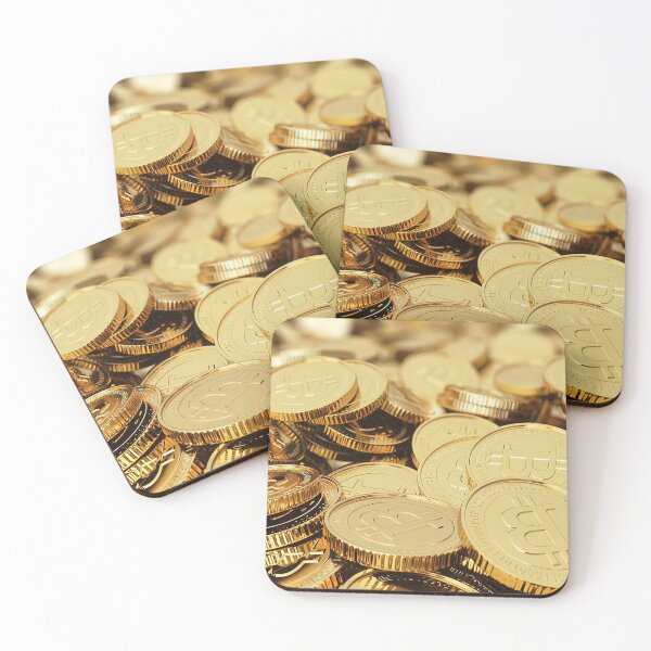 Item preview, Gold Bitcoins designed and sold by MorningFive.