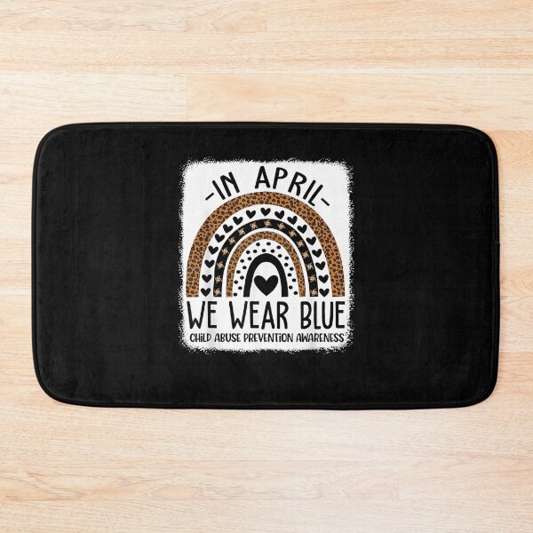 Item preview, In April We Wear Blue Pinwheel Child Abuse Prevention Month designed and sold by Goleon12.