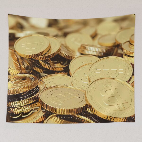 Item preview, Gold Bitcoins designed and sold by MorningFive.