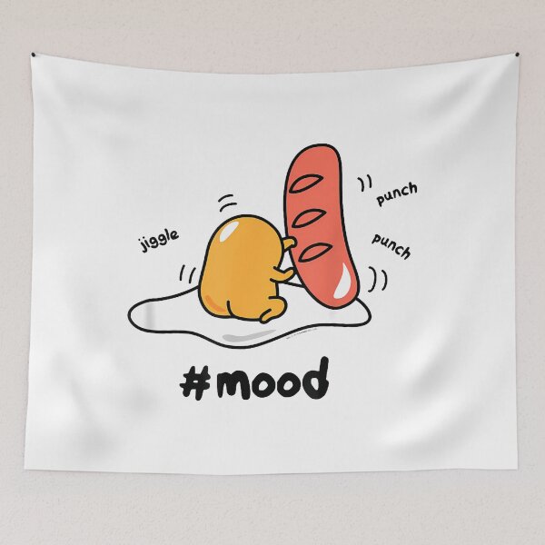 Item preview,  Gudetama The Lazy Egg Mood Boxing Punching Hot Dog designed and sold by lighte.