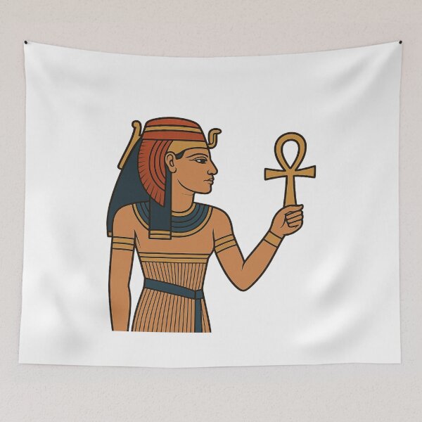 Item preview, Queen Hatshepsut Holding the Ankh  designed and sold by luckyyouth.