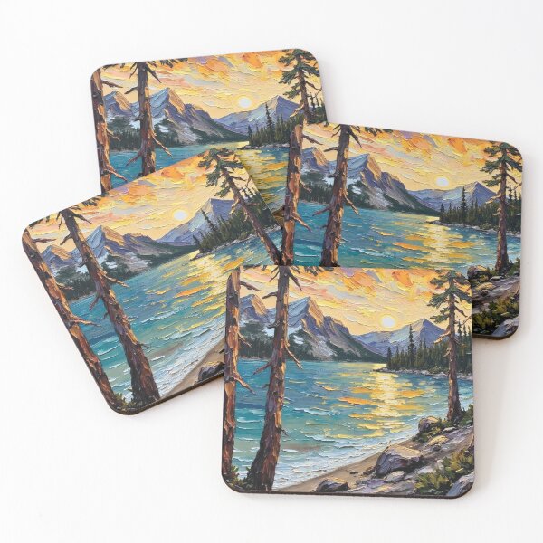 Item preview, Majestic Peaks and Pine Trees designed and sold by The Design Asset Station.