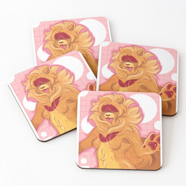 Item preview, Anthro Pombon Pokegirl on Pink Background designed and sold by frybreadfrog.