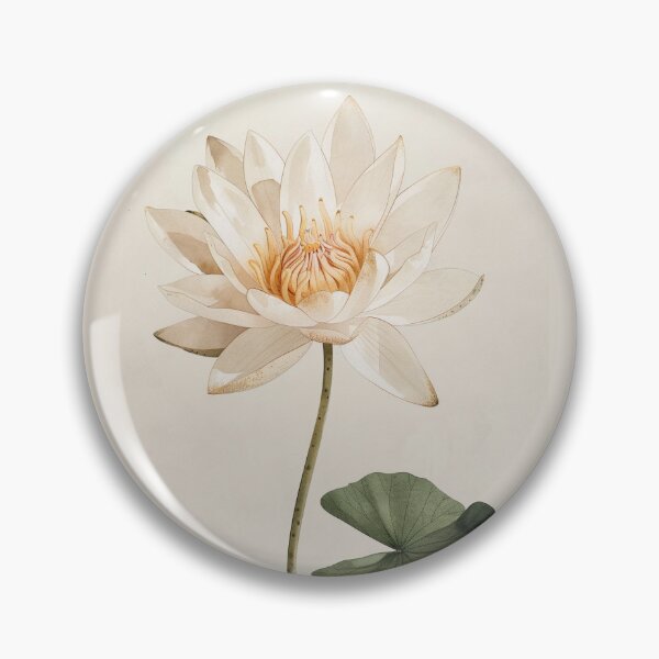 Aperçu de l'œuvre Imprimé lotus et nénuphar créée et vendue par bloomandthread.