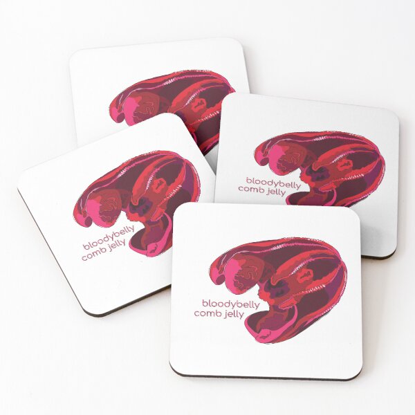 Item preview, Funky Aquatic Creatures: Bloodybelly Comb Jelly designed and sold by abigailhausman.