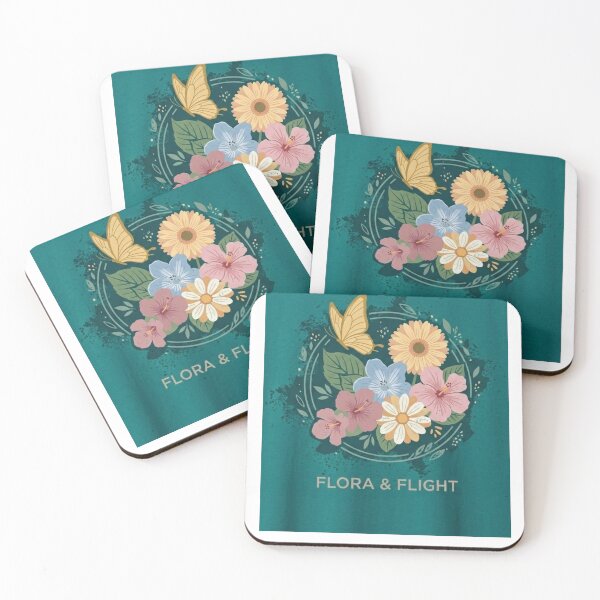 Item preview, Flora and flight designed and sold by Kindredfinds.