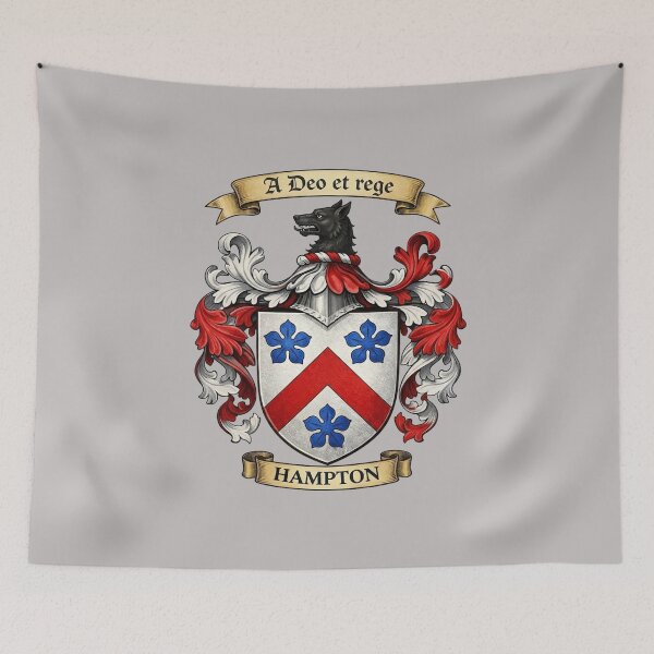 Item preview, The Hampton Family Coat of Arms designed and sold by BagTown Clans.