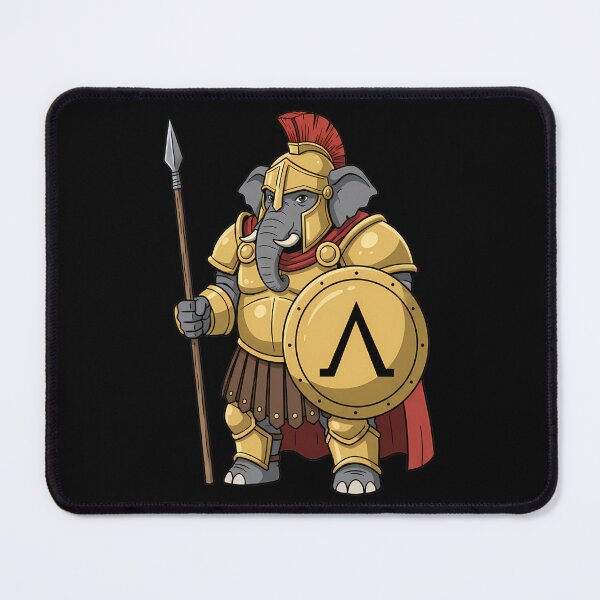 Item preview, Mighty Spartan Elephant Warrior in Golden Armor designed and sold by k3rstman1.