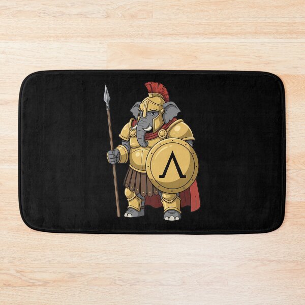Item preview, Mighty Spartan Elephant Warrior in Golden Armor designed and sold by k3rstman1.