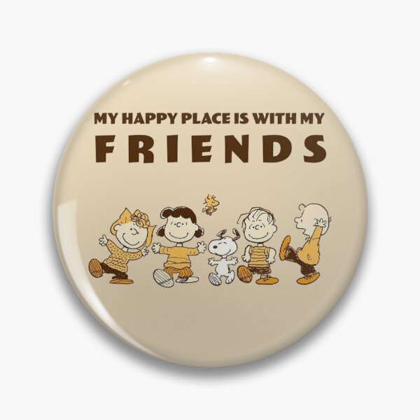 Item preview, Peanuts Gang - My Happy Place Is With Friends designed and sold by moamaxshop.