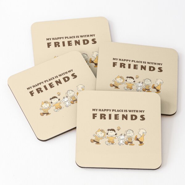 Item preview, Peanuts Gang - My Happy Place Is With Friends designed and sold by moamaxshop.