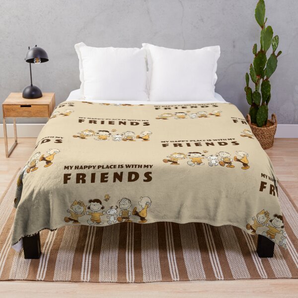 Item preview, Peanuts Gang - My Happy Place Is With Friends designed and sold by moamaxshop.
