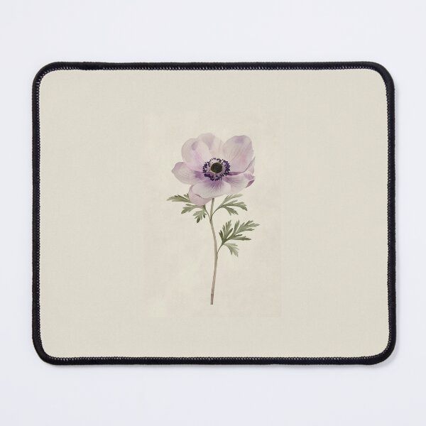 Item preview, Anemone Botanical Art Print designed and sold by bloomandthread.