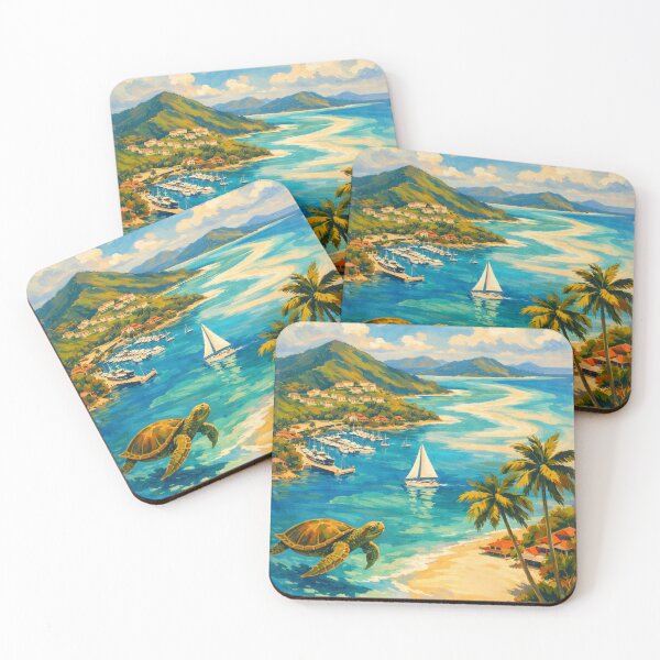 Item preview, Hamilton Island, QLD, Whitsunday Islands designed and sold by PamLeeDesign.