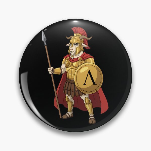 Item preview, Spartan Goat Warrior Ancient Greek Soldier Armor designed and sold by k3rstman1.