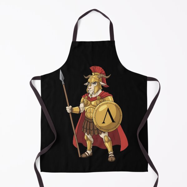 Item preview, Spartan Goat Warrior Ancient Greek Soldier Armor designed and sold by k3rstman1.