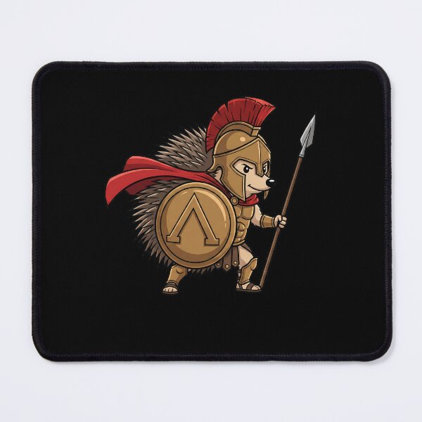Item preview, Spartan Hedgehog Warrior Ancient Greek Soldier designed and sold by k3rstman1.