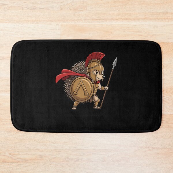 Item preview, Spartan Hedgehog Warrior Ancient Greek Soldier designed and sold by k3rstman1.