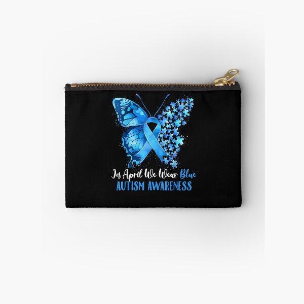 Item preview, in April We Wear Blue Autism Awareness Butterfly Puzzle designed and sold by Goleon12.