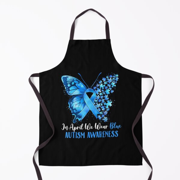 Item preview, in April We Wear Blue Autism Awareness Butterfly Puzzle designed and sold by Goleon12.