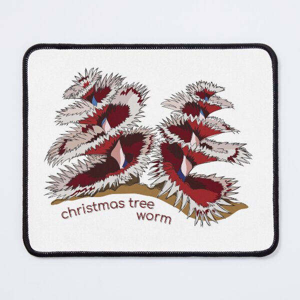 Item preview, Funky Aquatic Creatures: Christmas Tree Worm designed and sold by abigailhausman.