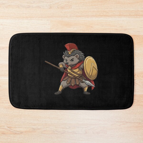 Item preview, Fierce Spartan Hedgehog Warrior Ancient Greece designed and sold by k3rstman1.