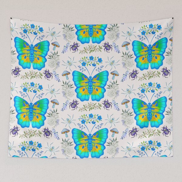 Item preview, Dreaming in Blue Blooms designed and sold by SparkleShots.