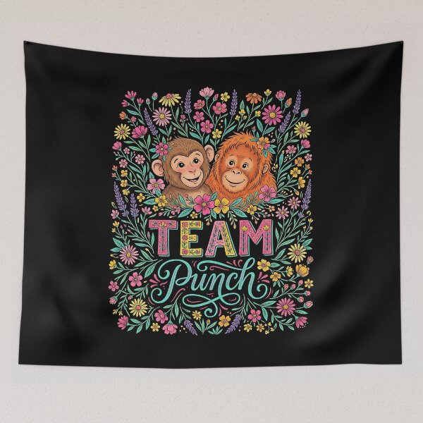 Item preview, Team Punch Monkeys – Viral Meme Crew designed and sold by ArtistryTouch.