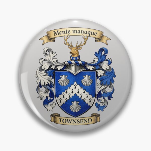 Item preview, The Townsend Family Coat of Arms designed and sold by BagTown Clans.