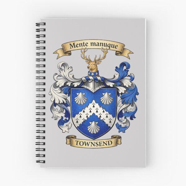 Item preview, The Townsend Family Coat of Arms designed and sold by BagTown Clans.