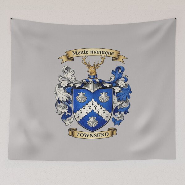 Item preview, The Townsend Family Coat of Arms designed and sold by BagTown Clans.