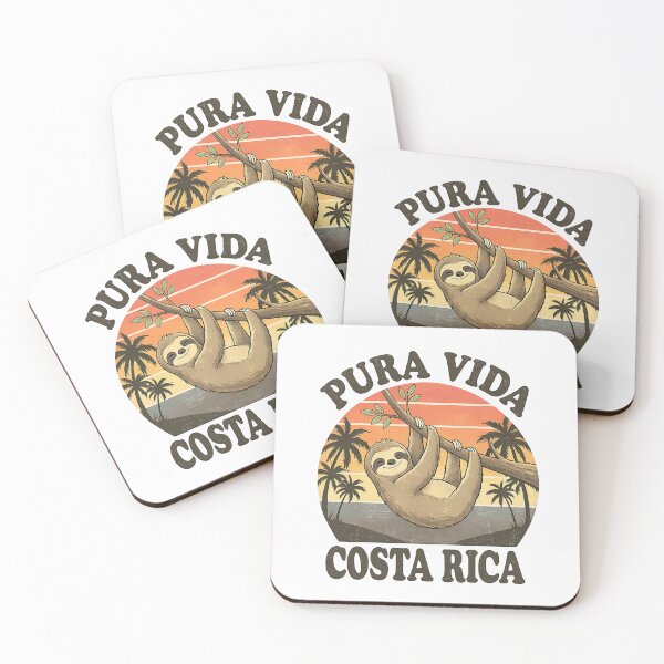 Item preview, Vacation Tropical Pura Vida Sloth Costa Rica  designed and sold by first-shirt ⭐ ⭐ ⭐ ⭐ ⭐.
