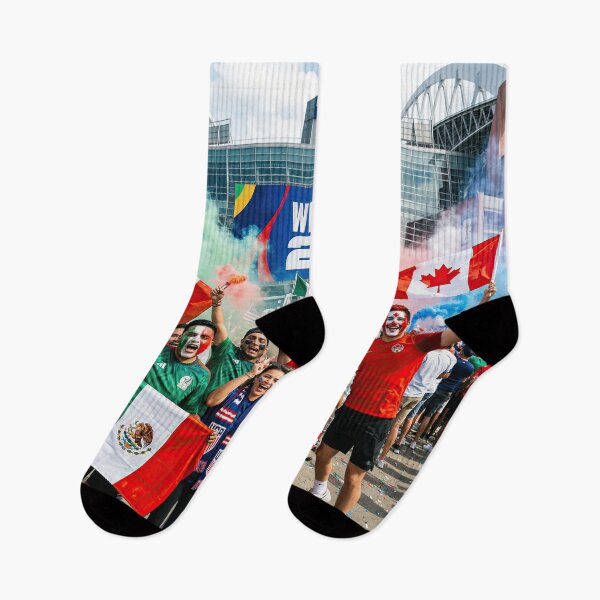 Item preview, Passionate soccer fans from the USA, Mexico, and Canada World Cup 2026 designed and sold by BrickByDream.