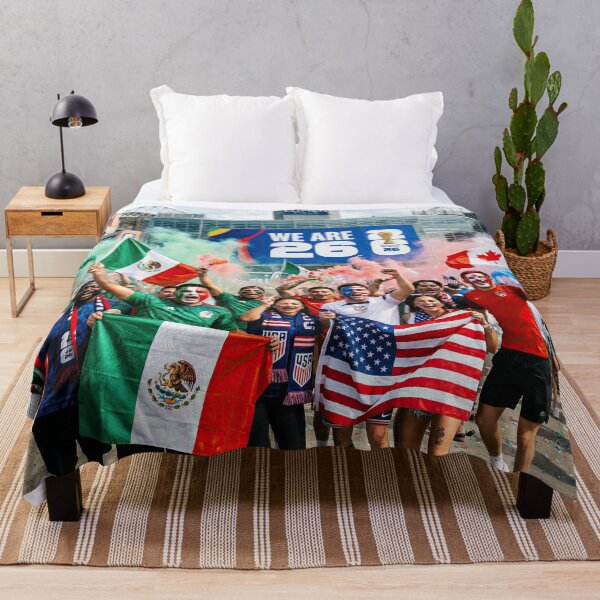Item preview, Passionate soccer fans from the USA, Mexico, and Canada World Cup 2026 designed and sold by BrickByDream.