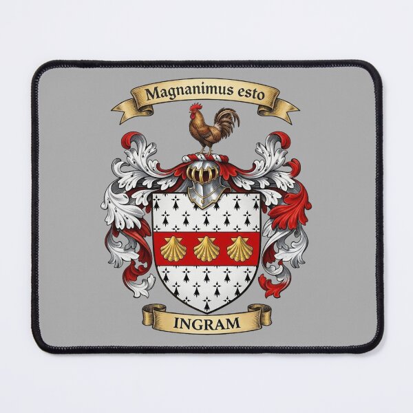 Item preview, The Ingram Family Coat of Arms designed and sold by BagTown Clans.