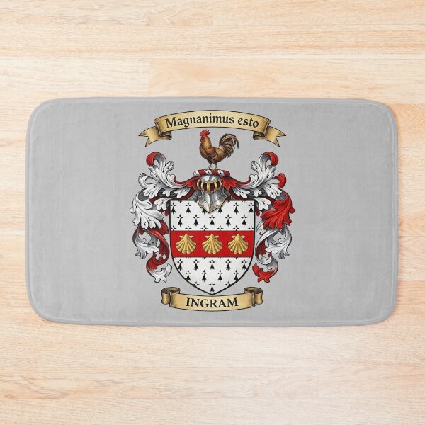 Item preview, The Ingram Family Coat of Arms designed and sold by BagTown Clans.