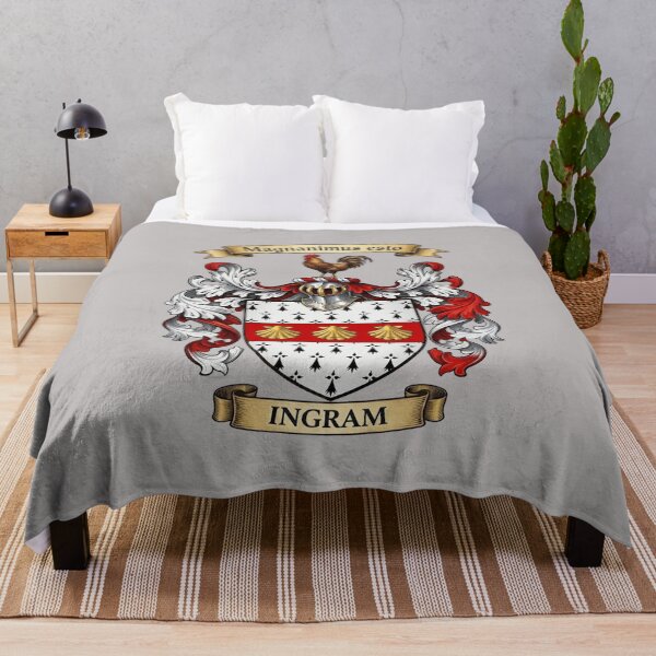 Item preview, The Ingram Family Coat of Arms designed and sold by BagTown Clans.