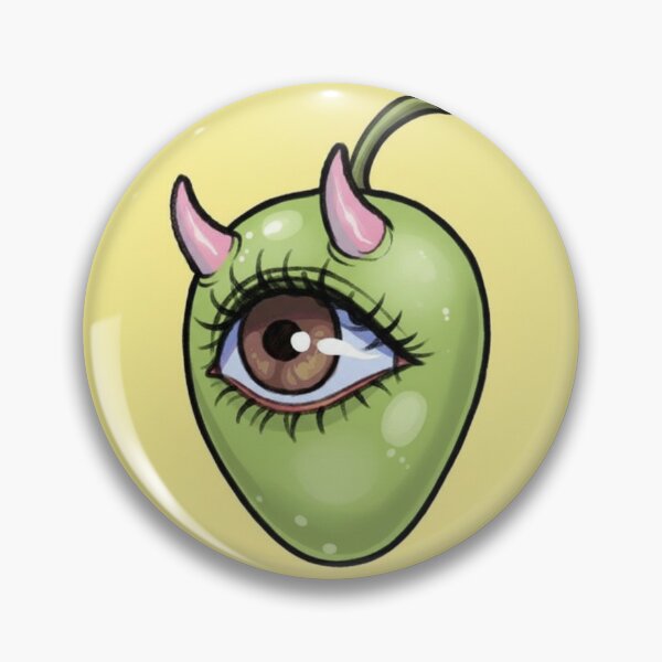 Item preview, Demon Grape with Eye – Demonic Fruit Cute Horror Style designed and sold by HeyHas.